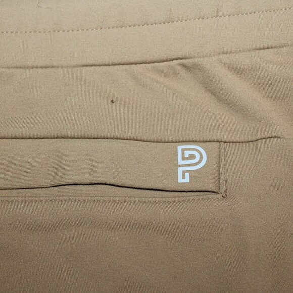 Public Rec Mens Size 38 All Day Every Day Performance Athletic Pants Brown Tied - Picture 8 of 16
